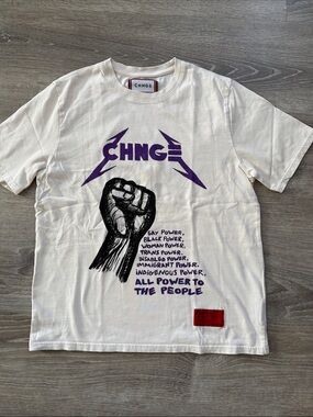 CHNGE 100 % organic cotton  tshirt
